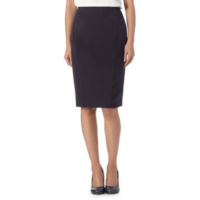 The Collection Petite Navy workwear skirt